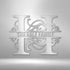 Custom Split Letter Wall Art
